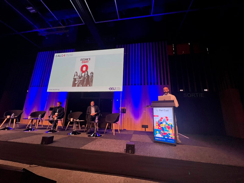 Dr. Luis Peri en el 39 Congreso Europeo de Urología